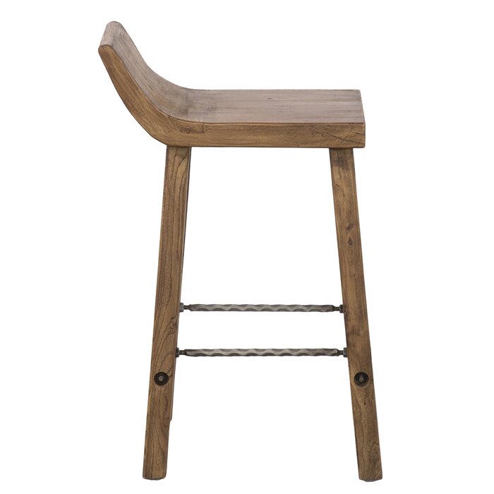 Carlson Solid Wood Stool, Counter Stool (24" Seat Height)