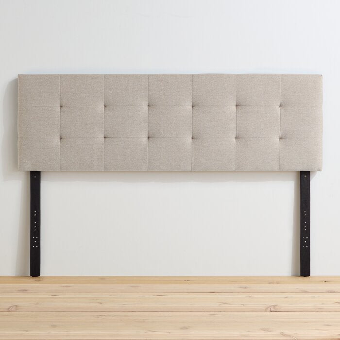 Aijha Square Tufted Upholstered Headboard, Full (final cut, no further discounts)