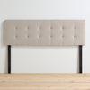 Aijha Square Tufted Upholstered Headboard, Full (final cut, no further discounts)