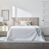 Aijha Square Tufted Upholstered Headboard, Full (final cut, no further discounts)