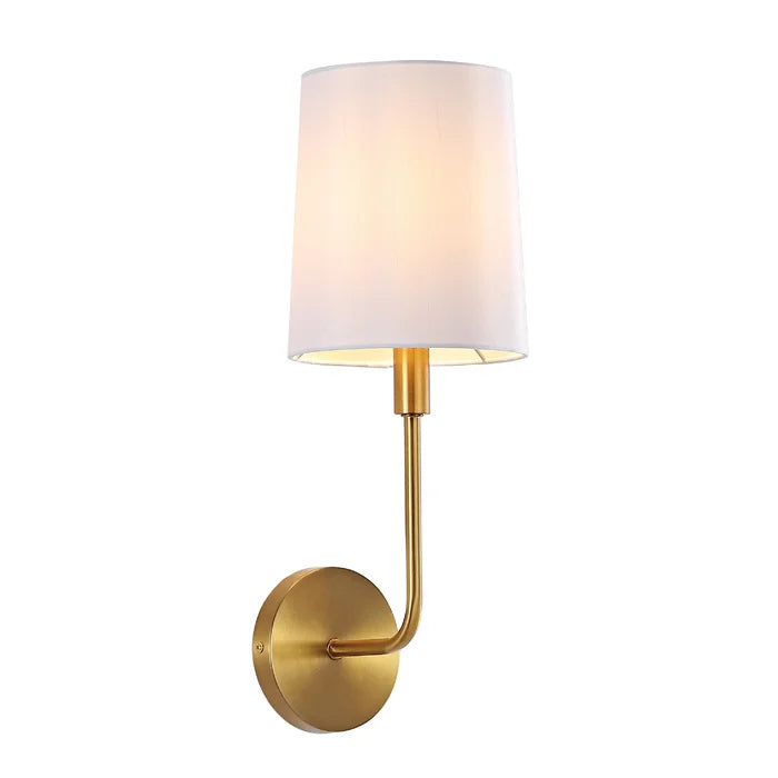 Carmack 1 - Light Dimmable Brass Gold Armed Sconce