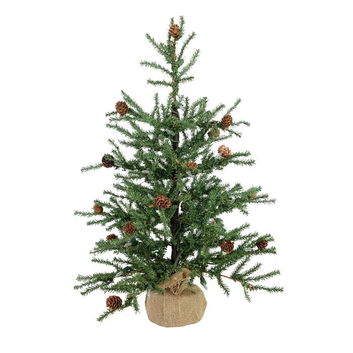 2' H Carmel Pine Artificial Christmas Tabletop Tree