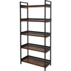 (5 Shelves) Carranza Steel Etagere Bookcase, CYB581