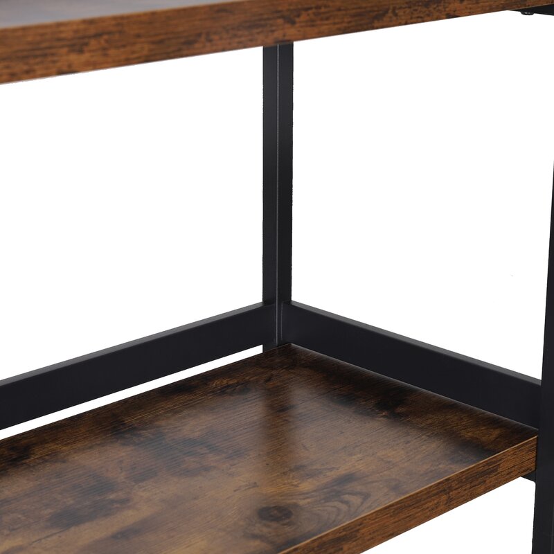 (5 Shelves) Carranza Steel Etagere Bookcase, CYB581
