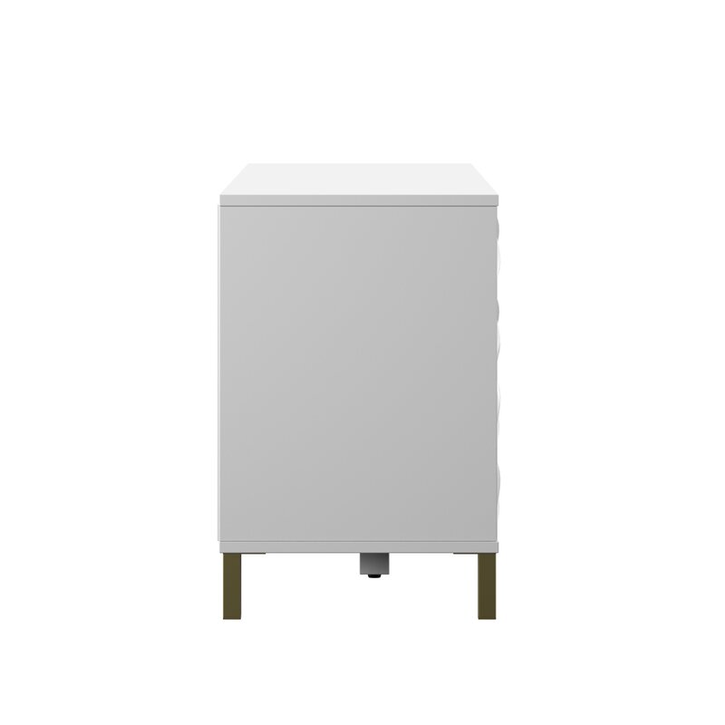 Carrieann TV Stand for TVs up to 60" with Fireplace Included Salvage