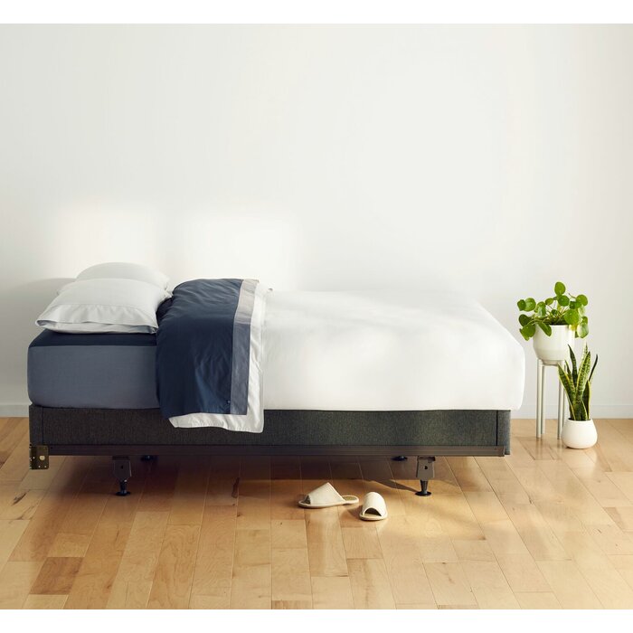 Foundations Sleep Metal Bed Frame, King Salvage & Co Indy