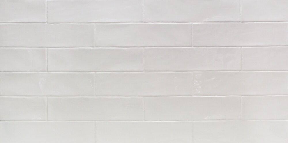 1 BOX - Catalina 3" x 12" Ceramic Subway Tile, White - 10.76 SQUARE FEET (#K3425)
