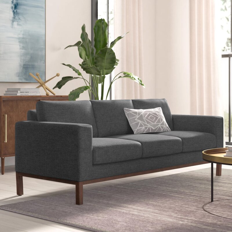 84" Catalina Square Arm Sofa