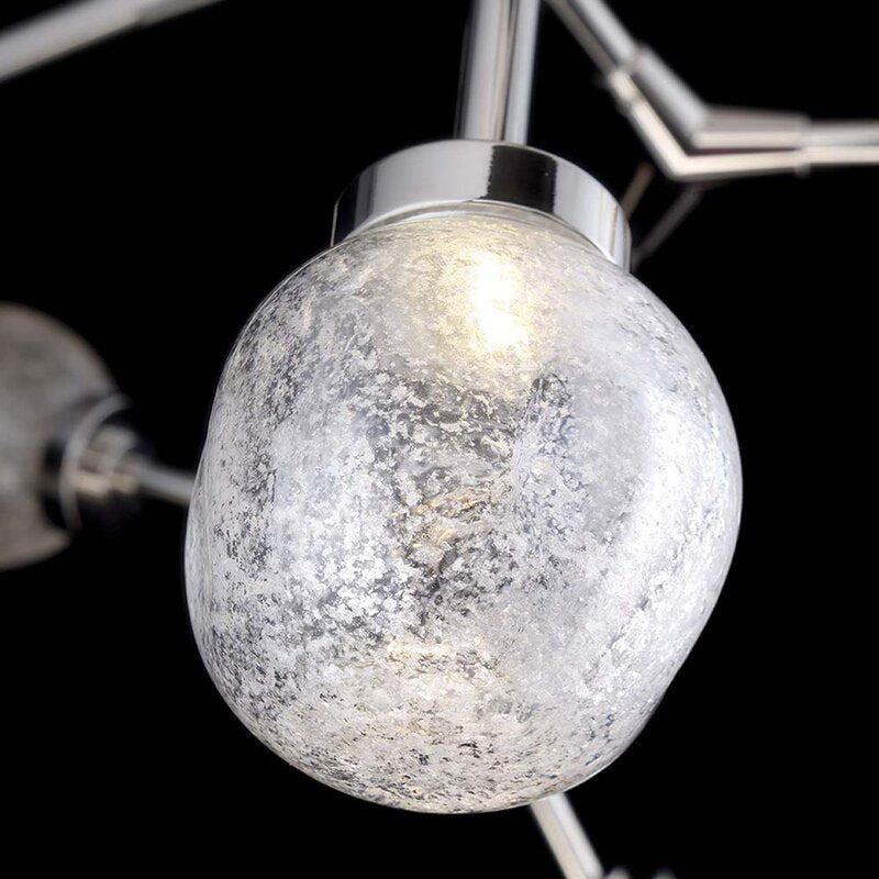 Catalyst 8-Light LED Sputnik Modern Linear Chandelier VB405