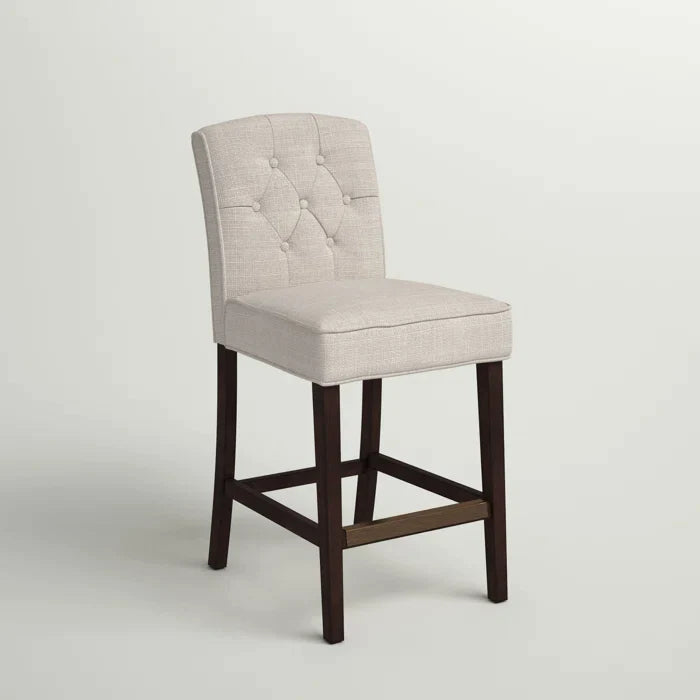 Cayman Button Tufted Counter Stool,