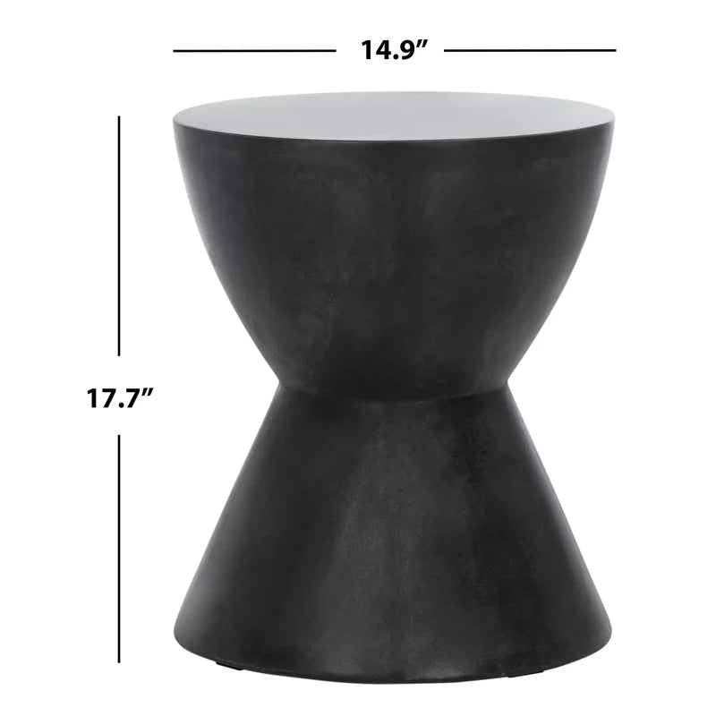 Black Celine End Table