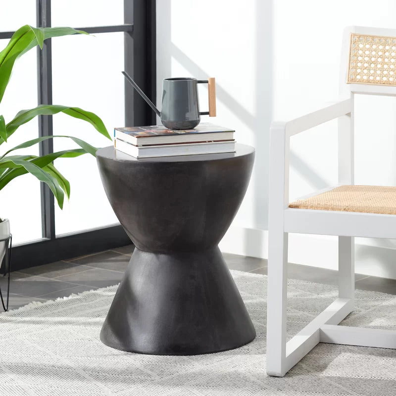 Black Celine End Table