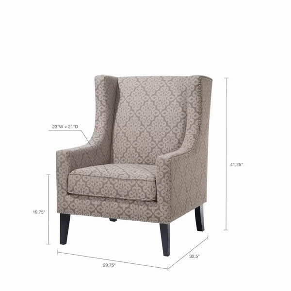Chagnon discount wingback chair