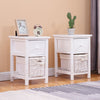 Chalfont 17.7'' Tall 1 - Drawer Nightstand in White (Set of 2)