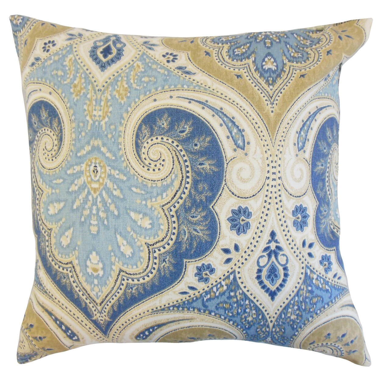 18"x18" Delta Chandley Square Linen Pillow Cover and Insert SC349
