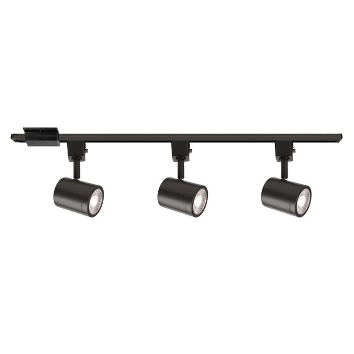 Black Charge 48'' 3 -Light Track Kit
