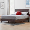 Load image into Gallery viewer, Charge Low Profile Platform Bed, Rustic Mahogany - California King (#K3907)