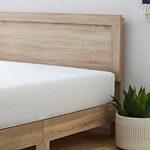 Charge Low Profile Platform Bed, Golden Maple - Queen (#K3910)