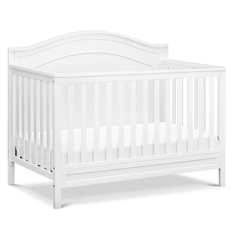 White Charlie 4-in-1 Convertible Crib (Part number: M12801W)