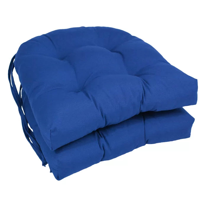 2 - Piece Outdoor Seat Cushion 16'' W x 16'' D (Set of 2)