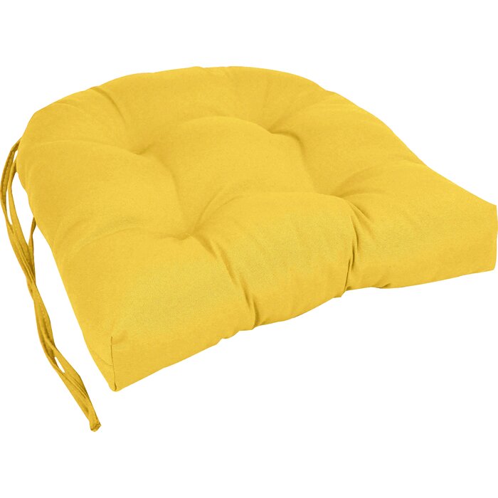 Charlton Home® 2 - Piece Outdoor Seat Cushion 16'' W x 16'' D