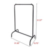Black Chelbi 31.5'' Adjustable Clothes Rack