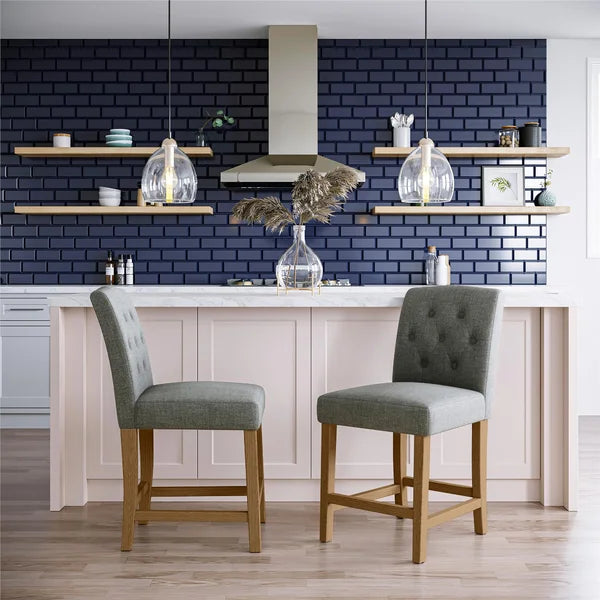 Destefano 24.5'' Counter Stool, Final Cut