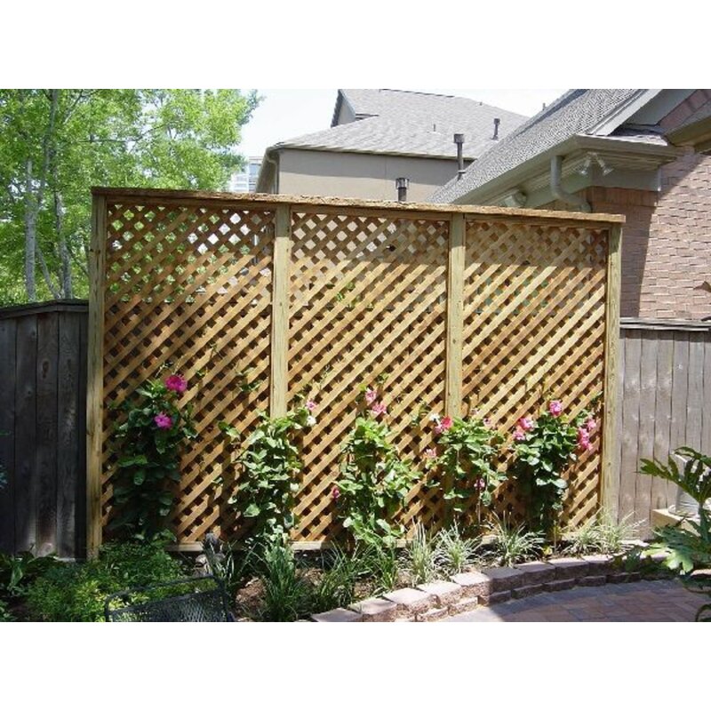 Chenier Wood Lattice Panel Trellis (Set of 3) – Salvage & Co Indy