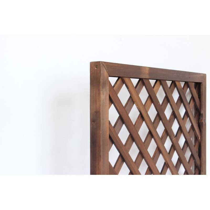 lowes wooden trellis panels Chenier Wood Lattice Panel Trellis (Set of 3) – Salvage & Co Indy