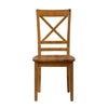 SET OF 2 Chipman Solid Wood Cross Back Side Chair