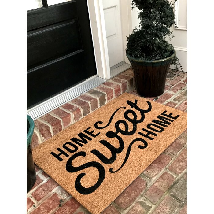 18" W x 30" L Chol Coir Non-Slip Outdoor Door Mat