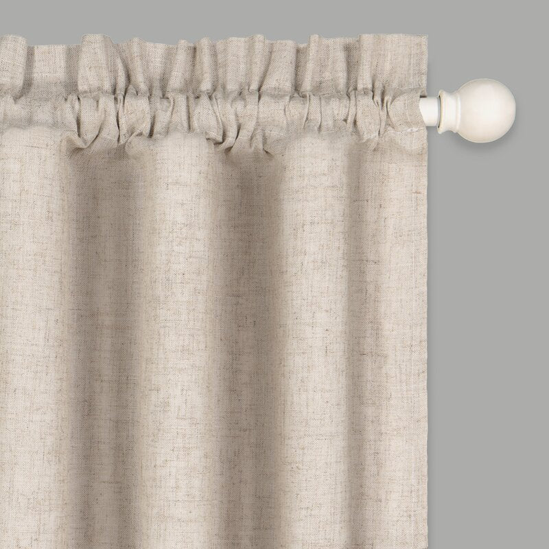 60" W x 36" L Ivory Christian Window Solutions Lily of the Valley Pair urtain (Set oCafe Cf 2)B20- ss517