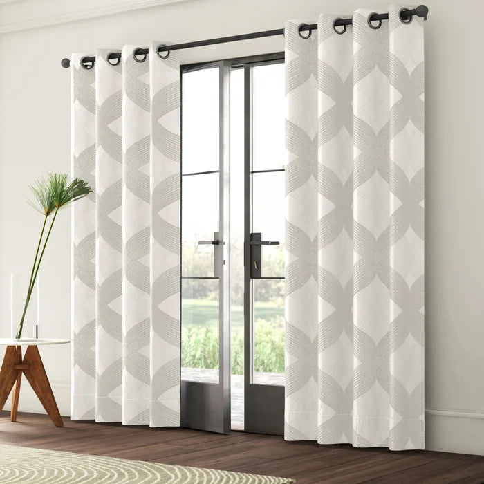 50"W x 84"L Chyla Polyester Curtain