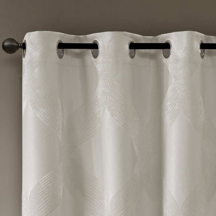 50"W x 84"L Chyla Polyester Max Blackout Curtain Panel, (Set of 2)