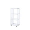 (3 Shelves) 40.28” H x 15.75” W x 11.81”D Ciera 15.75'' W Plastic Cube Bookcase