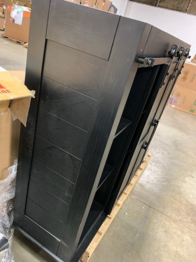 Black 68" Wide  Dining Hutch CL958