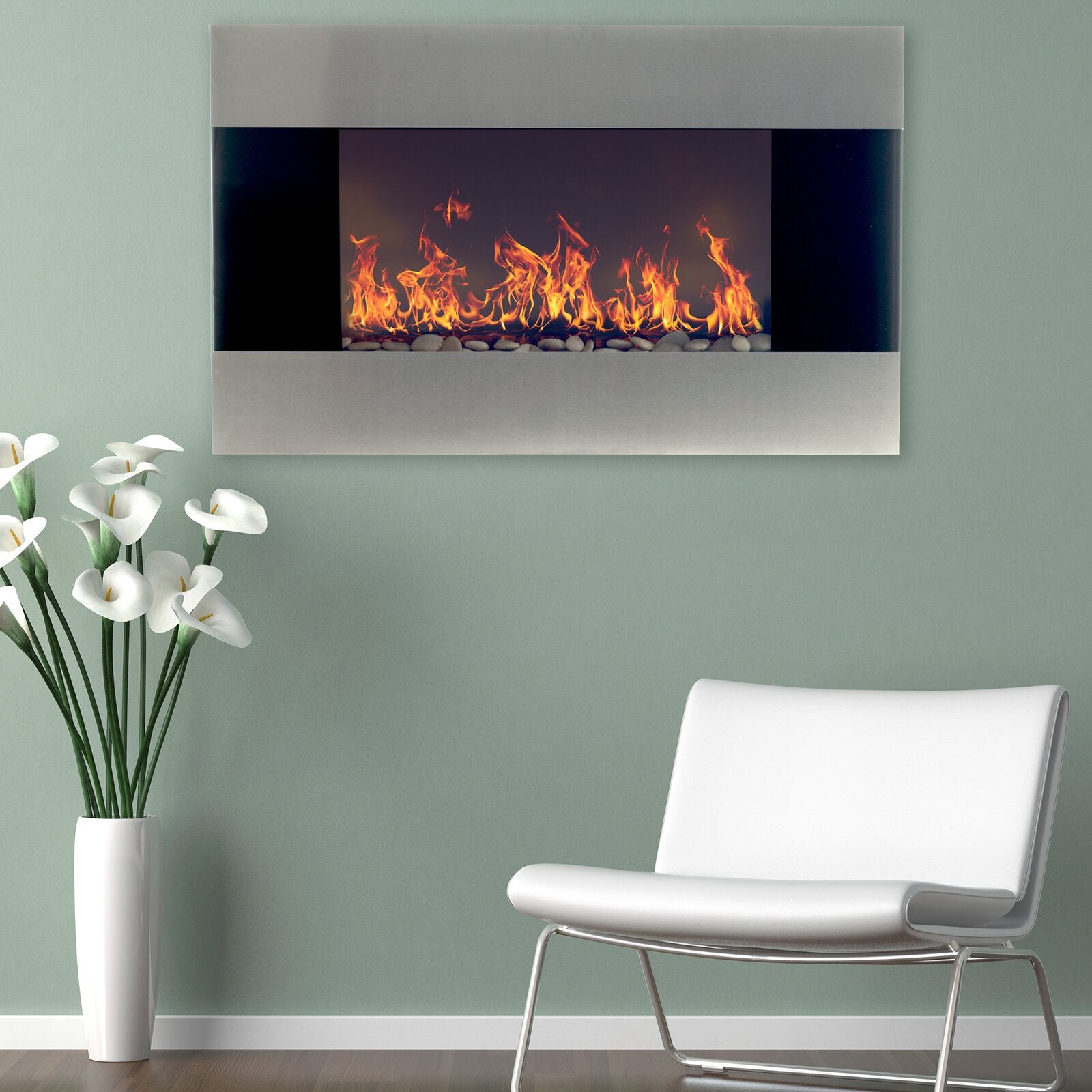 Clairevale Wall Mounted Electric Fireplace CL325