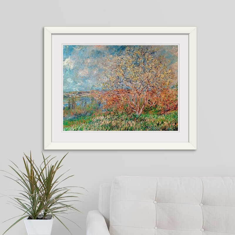 26" H x 32" W x 1" D Claude Monet Spring, 1880 82 by Claude Monet