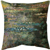 Claude Monet Water Lily Pond at Giverny Throw Pillow, 16