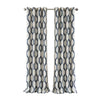Clayburgh Geometric Room Darkening Grommet Single Curtain Panel 52