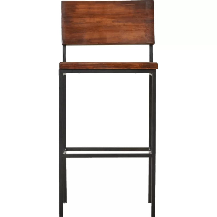 Clea Solid Wood Bar & Counter Stool