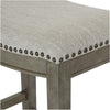 Clewiston Counter & Bar Stool -Gray (Set Of 2)  #J134