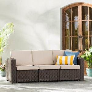 Clifford Patio Sofa with Cushions (#455)