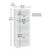 Clintonville Standard Bookcase, Classic Cherry (#K5254)