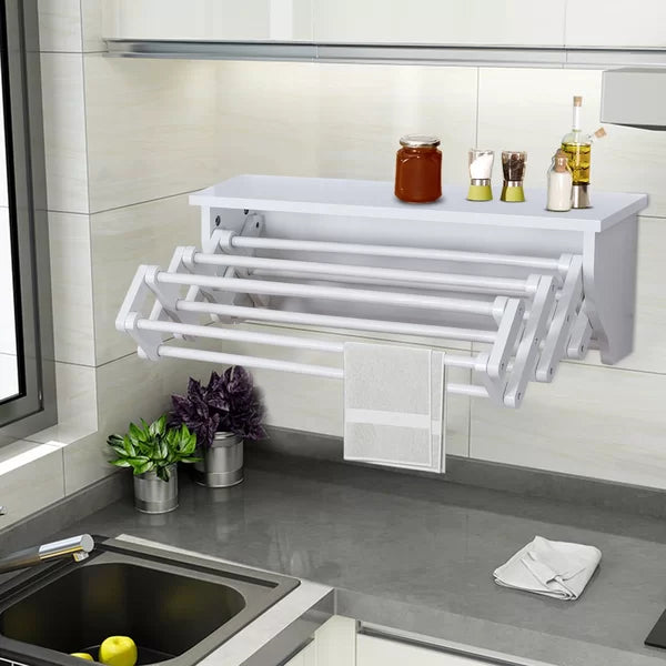 Clothes Wall-Mounted Drying Rack