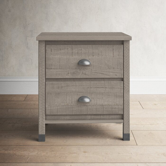 Clove Solid Wood Nightstand