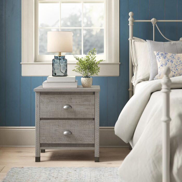 Clove Solid Wood Nightstand