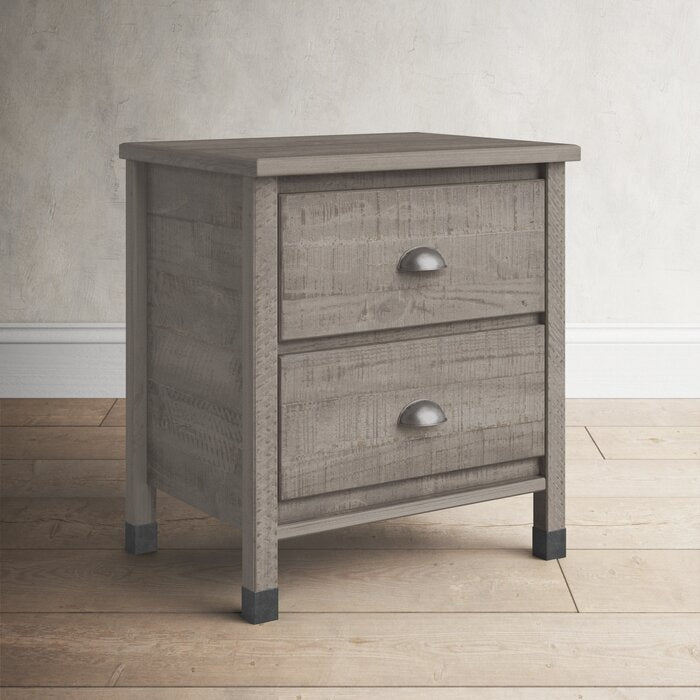 Clove Solid Wood Nightstand