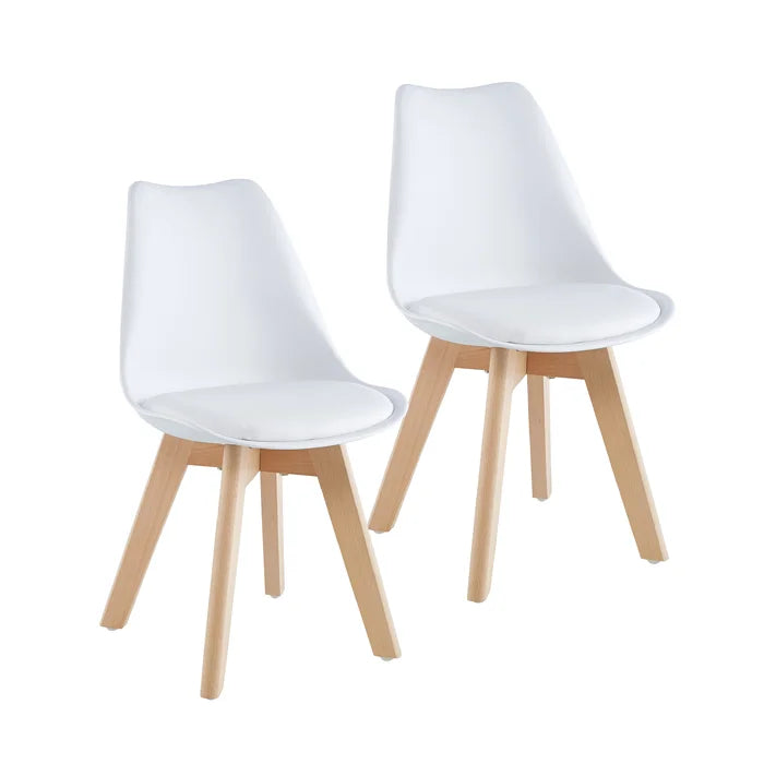 White Coe Kids Desk Chair (Set of 2)