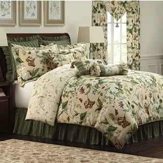 Williamsburg Garden Images 4-piece Comforter Set Or Euro Sham King